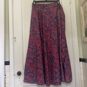 Vintage Boho A-line skirt